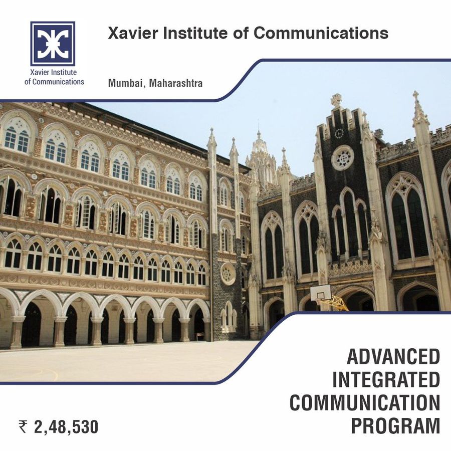 Advanced Integrated Communication Program at Xavier Institute of Communications, Mumbai